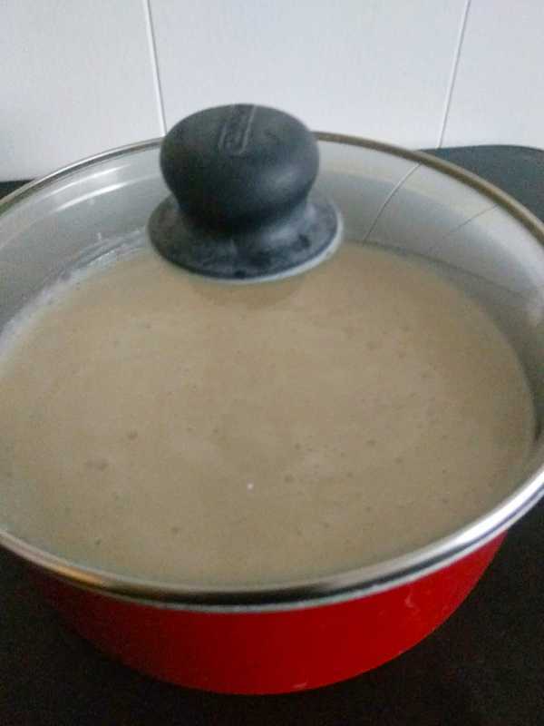 ingredients for korean porridge red beans mung beans rice